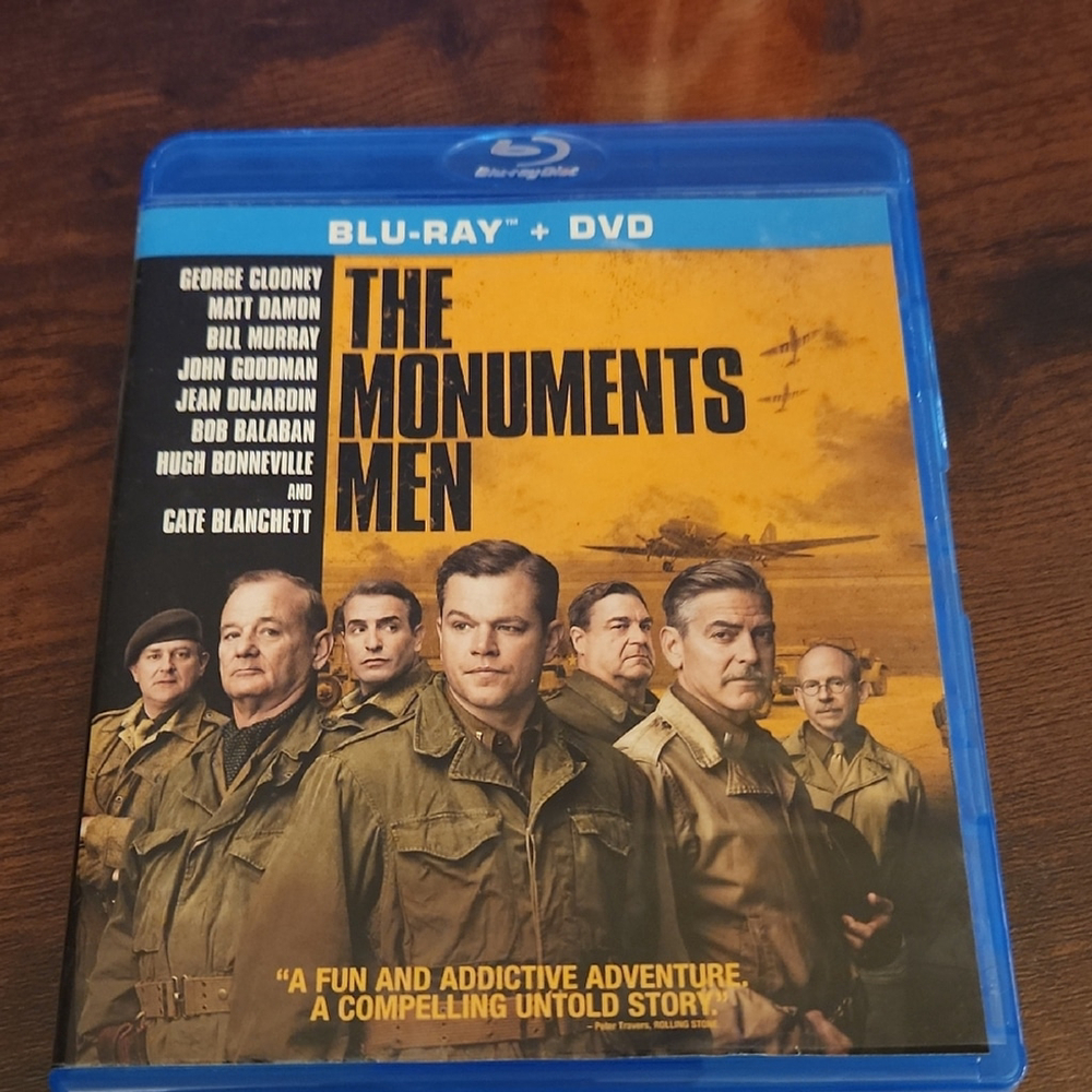 The Monuments Men Blu-ray + DVD Combo